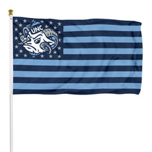 Fyon North Carolina Tar Heels Flag Banner