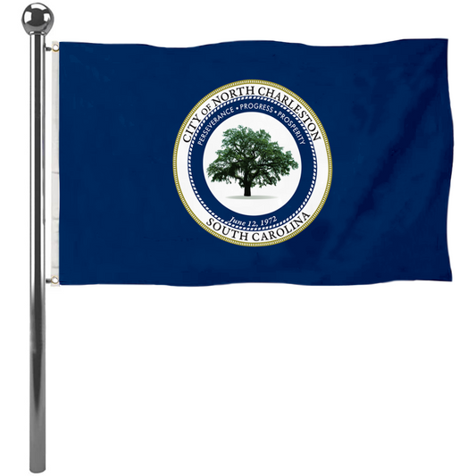 Fyon North Charleston, South Carolina flag banner