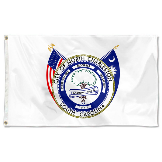 Fyon North Charleston, South Carolina flag (1999–2009) Banner