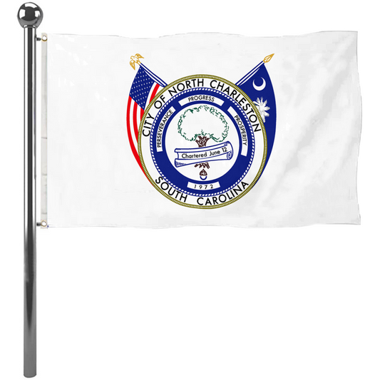 Fyon North Charleston, South Carolina flag (1999–2009) Banner
