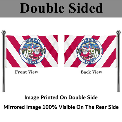 Fyon North Pole, Alaska Flag  Banner