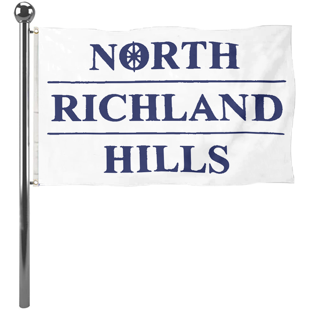 Fyon North Richland Hills, Texas flag banner