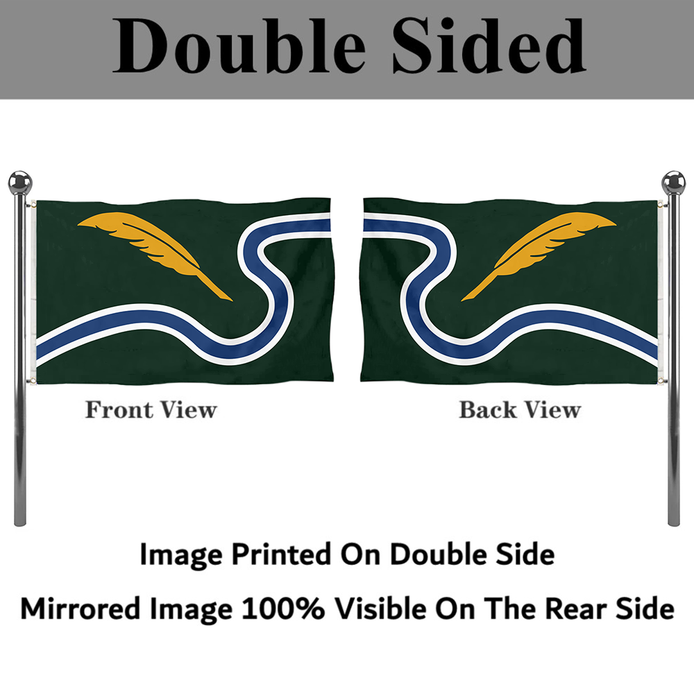 Fyon Northampton, Massachusetts flag Banner