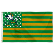 Fyon Notre Dame Fighting Irish Stars and Stripes Flag Banner