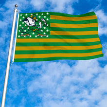 Fyon Notre Dame Fighting Irish Stars and Stripes Flag Banner