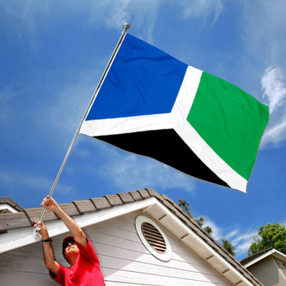 Fyon Novokuznetsk Rayon Kemerovo oblast Flag Banner