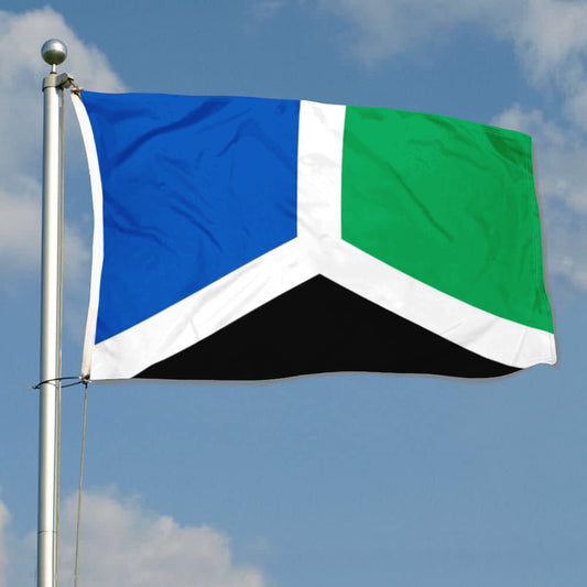 Fyon Novokuznetsk Rayon Kemerovo oblast Flag Banner