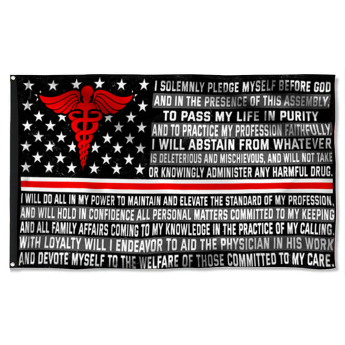 Fyon Nurse Pledge Flag 41807  Indoor and outdoor banner
