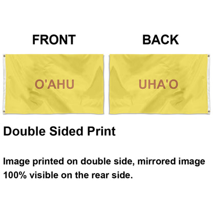 Fyon O'ahu (Unoffcial) Flag Indoor and Outdoor Banner