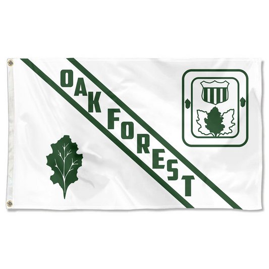 Fyon Oak Forest, Illinois flag  Banner