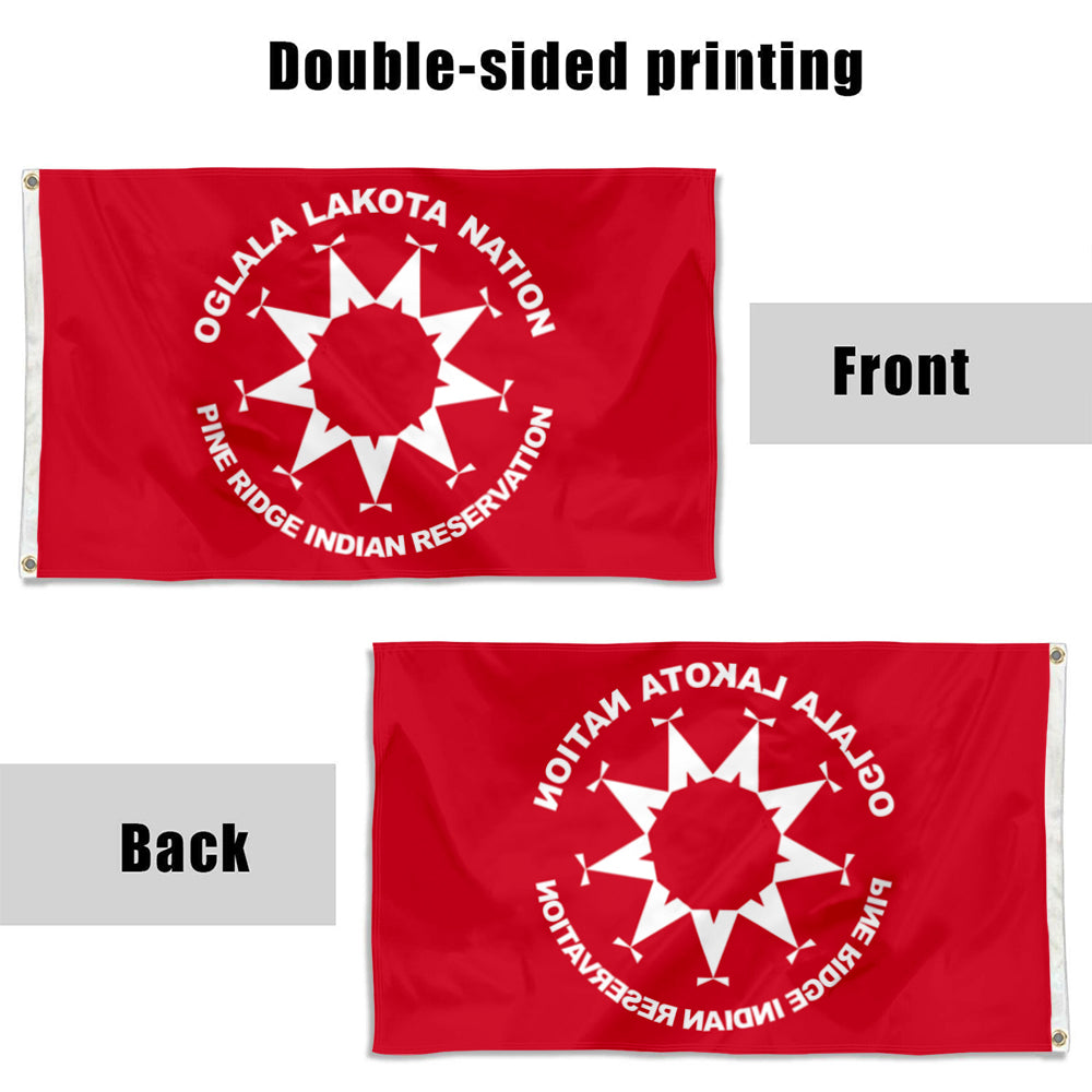 Fyon Oglala Sioux Nation Tribe Sport Flag Banner