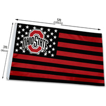 Fyon Ohio State Buckeyes stars &stripes Flag Banner