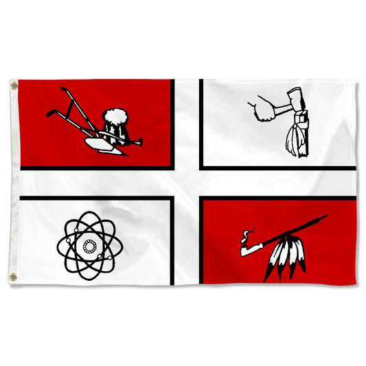 Fyon Oklahoma City, Oklahoma flag(1965–1994)  Banner