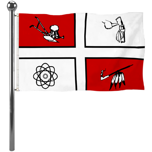 Fyon Oklahoma City, Oklahoma flag(1965–1994)  Banner