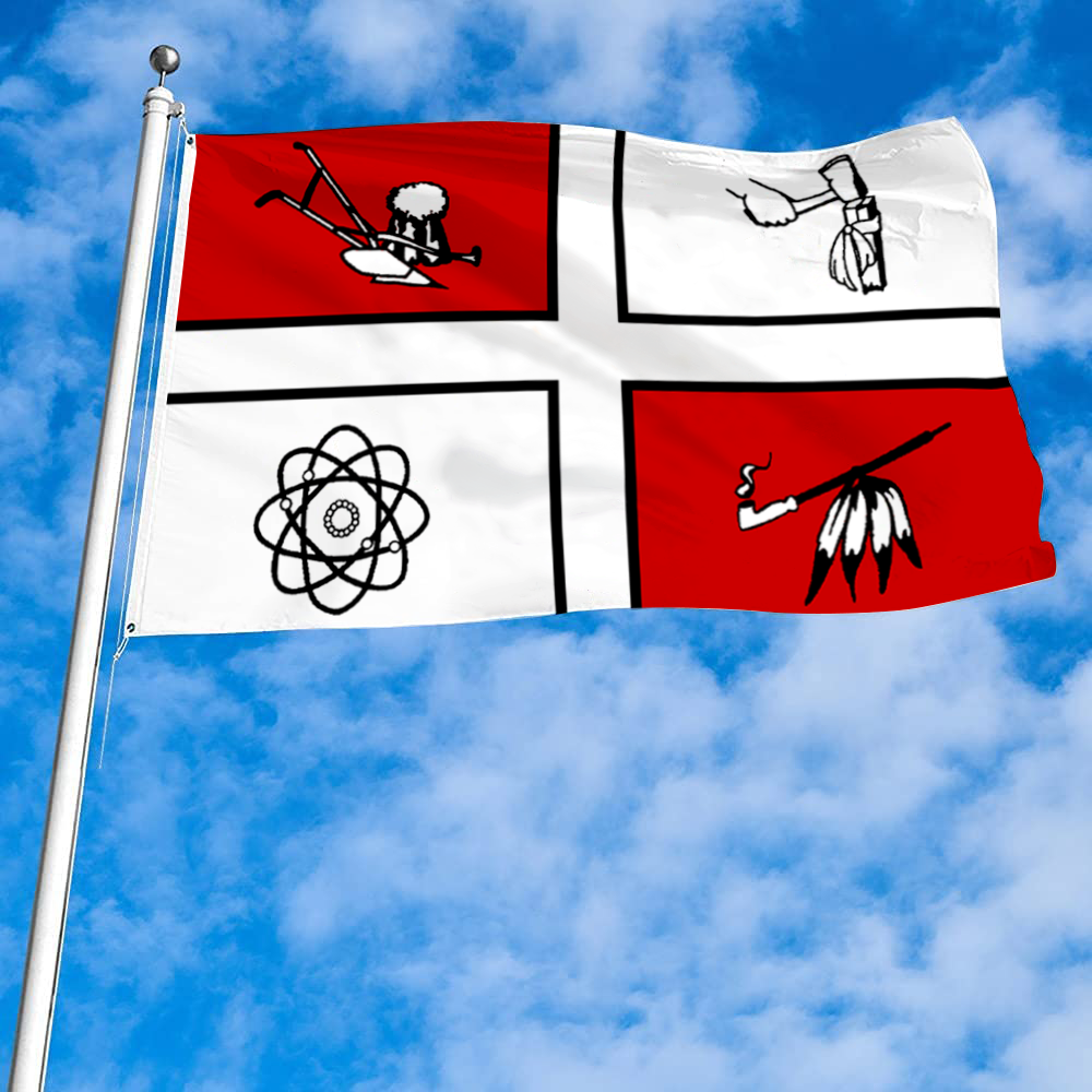 Fyon Oklahoma City, Oklahoma flag(1965–1994)  Banner