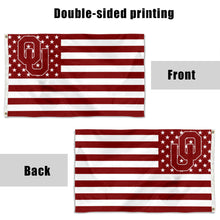 Fyon Oklahoma Sooners Stars and Stripes Flag Banner