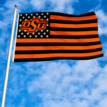 Fyon Oklahoma State Cowboys Stars and Stripes Flag Banner