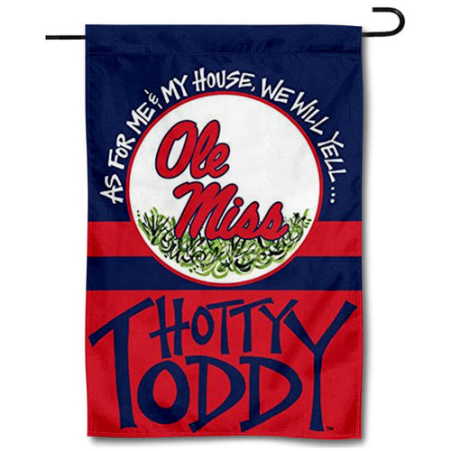 Fyon Ole Miss House and Garden Flag Banner