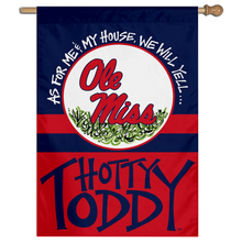 Fyon Ole Miss House and Garden Flag Banner