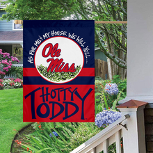 Fyon Ole Miss House and Garden Flag Banner