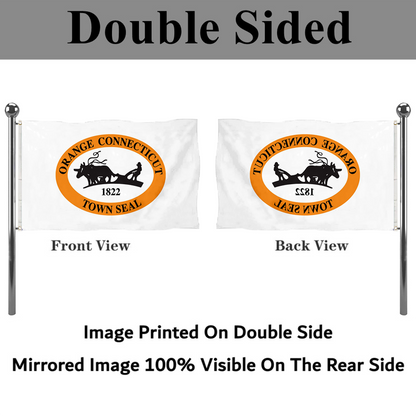 Fyon Orange, Connecticut flag  Banner