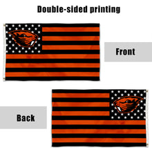 Fyon Oregon State Beavers Stars and Stripes Flag Banner