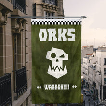 Fyon Warhammer 40k Orks Portrait Flag Indoor and outdoor banner 32620