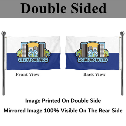 Fyon Orlando, Florida (1980–2017) flag  Banner