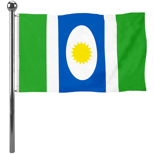 Fyon Orocovis, Puerto Rico flag banner