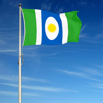Fyon Orocovis, Puerto Rico flag banner