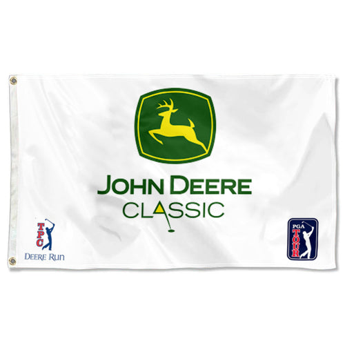 Fyon PGA Tour John Deere Classic TPC Deere Run Pin Flag Indoor and outdoor banner