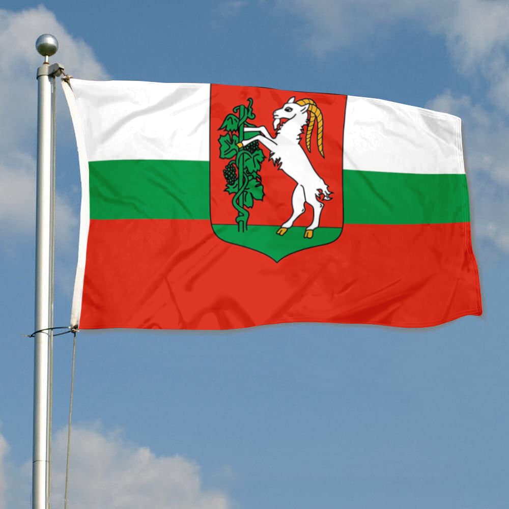 Fyon POL Lublin Lublina Ciag Liublinie Prapor Ljublini Flag Banner