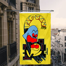 Fyon PacMan Arcade Video Game Flag Banner