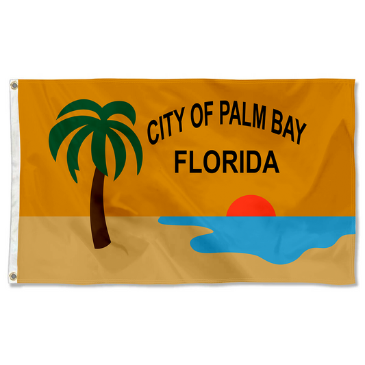 Fyon Palm Bay, Florida flag Banner