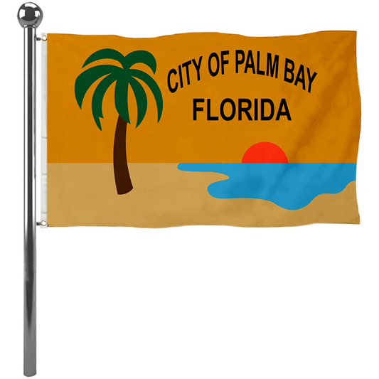 Fyon Palm Bay, Florida flag Banner