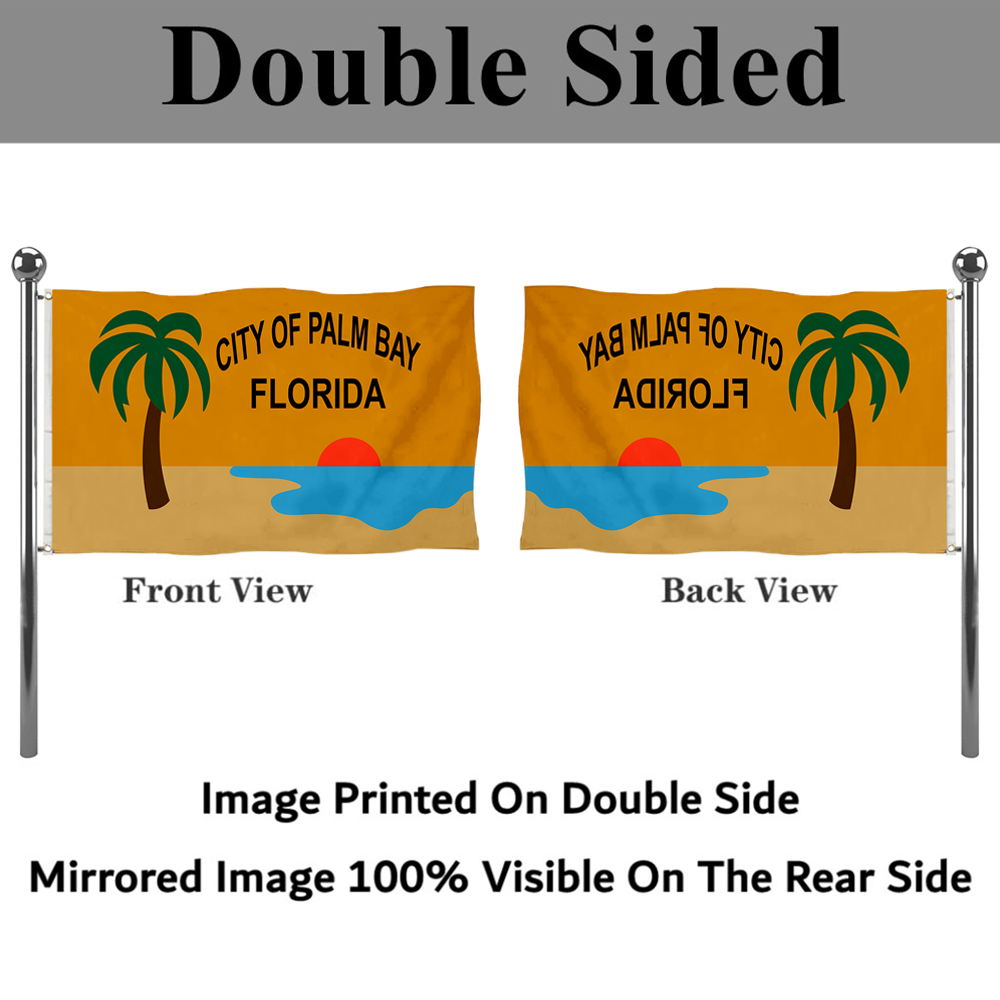Fyon Palm Bay, Florida flag Banner