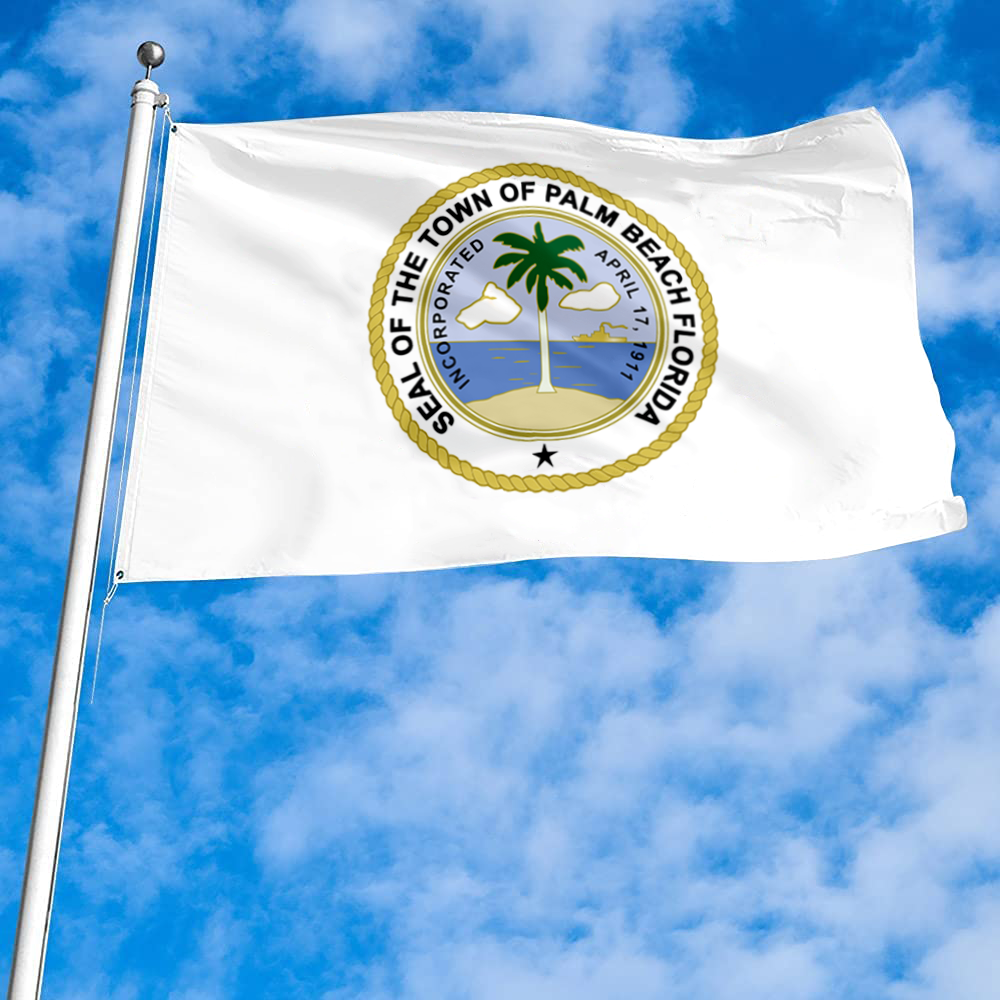 Fyon Palm Beach, Florida flag Banner
