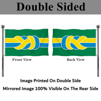 Fyon Palouse City, Washington flag banner