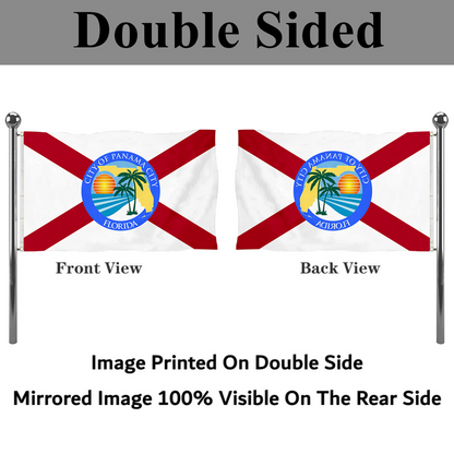 Fyon Panama City, Florida flag  Banner