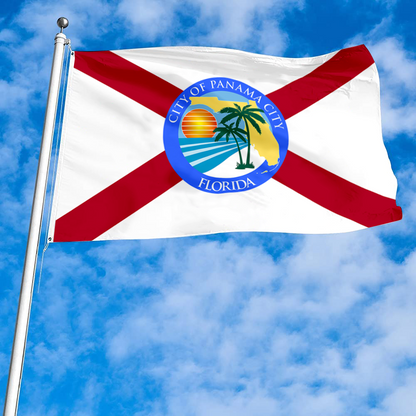 Fyon Panama City, Florida flag  Banner