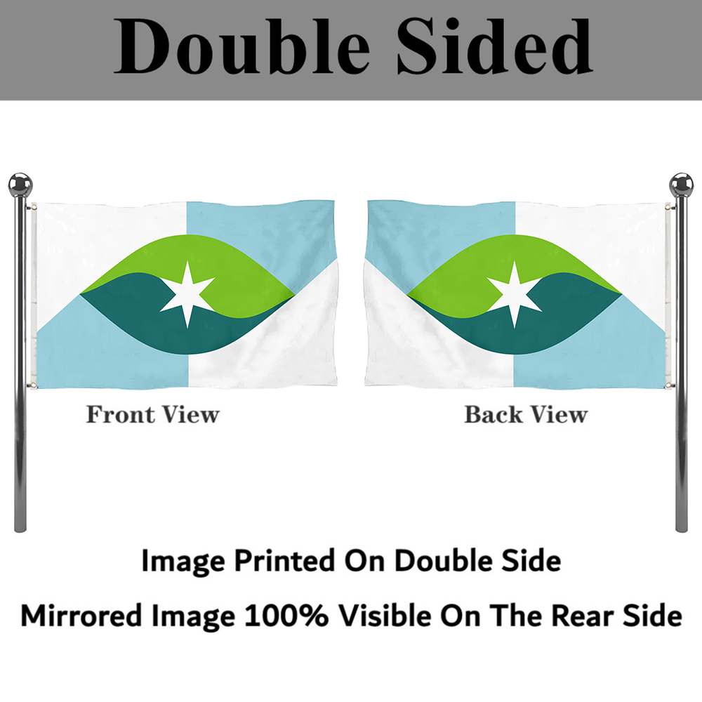 Fyon Park City, Kansas flag Banner