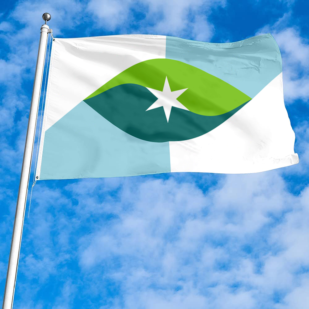 Fyon Park City, Kansas flag Banner