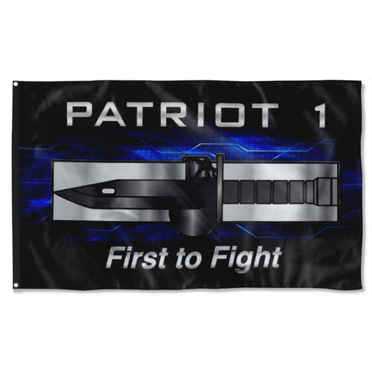 Fyon Patriot 1 Expert First to Fight Flag Indoor and outdoor banner