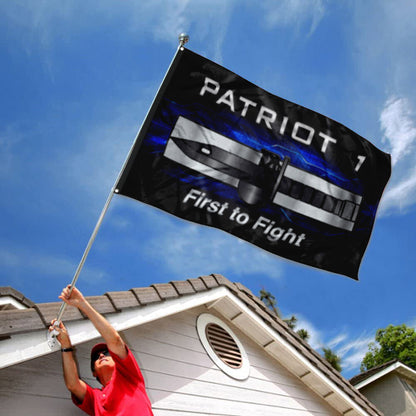 Fyon Patriot 1 Expert First to Fight Flag Indoor and outdoor banner