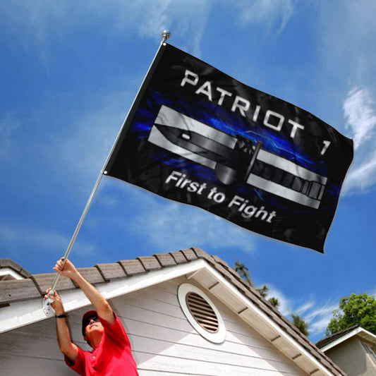 Fyon Patriot 1 Expert First to Fight Flag Indoor and outdoor banner