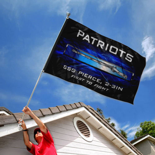 Fyon Patriots 2-3 INF First to Fight Flag Indoor and outdoor banner