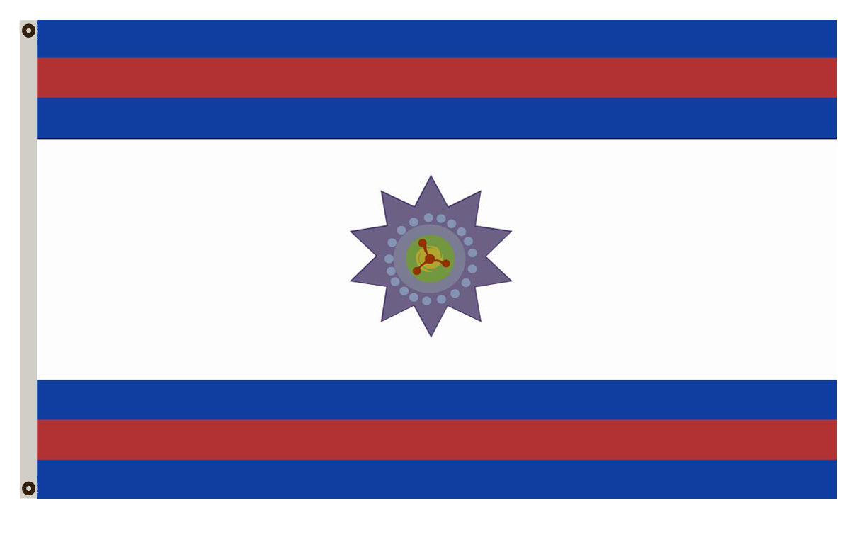 Fyon of Paysandú flag Uruguay banner