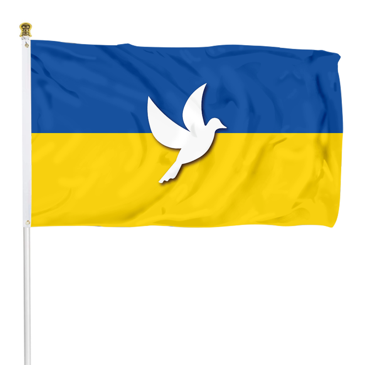 Fyon Peace Ukraine flag Indoor and outdoor banner