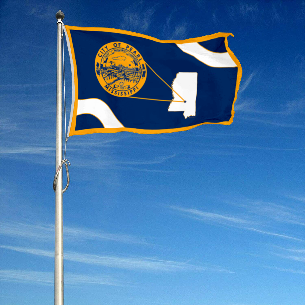 Fyon Pearl, Mississippi flag banner
