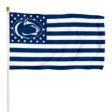 Fyon Penn State Nittany Lions Stars and Stripes Flag Banner